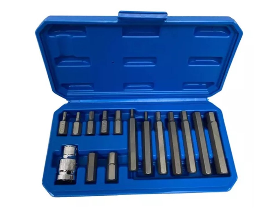 Set Punta Hexagonal H4/h12 Puntas Ph2 Magneticas 15 Piezas - Imagen 2