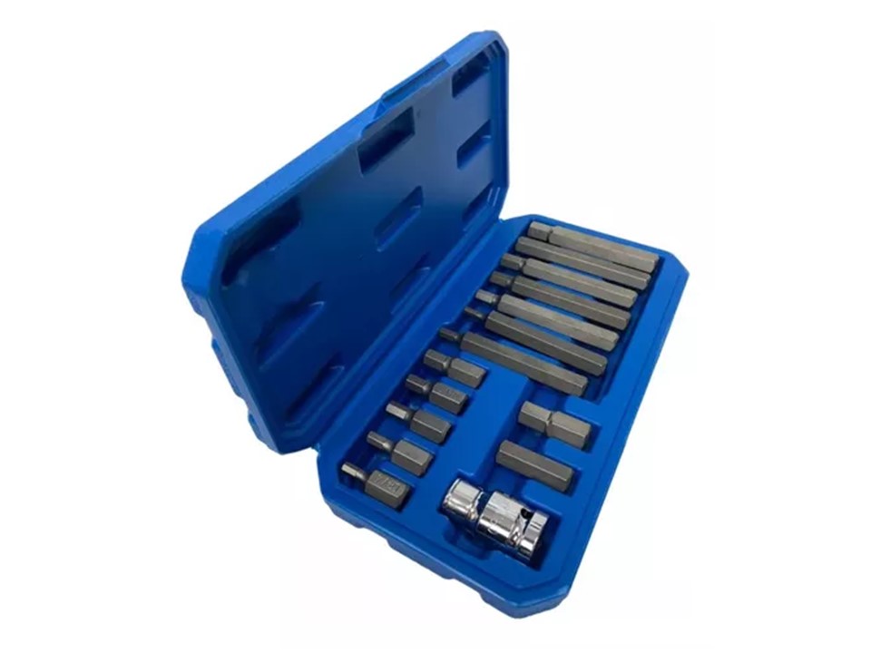 Set Punta Hexagonal H4/h12 Puntas Ph2 Magneticas 15 Piezas