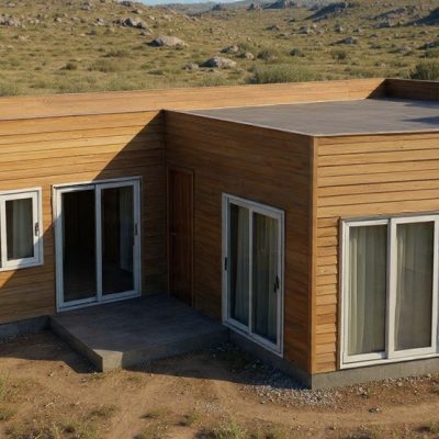 Modelo Canelo 74 m² – 3D / 2B