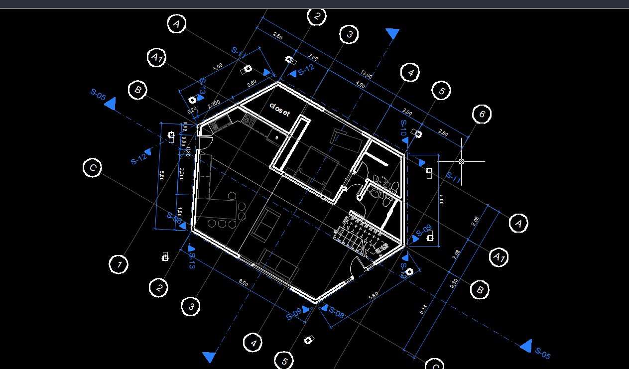 Planta de arquitectura